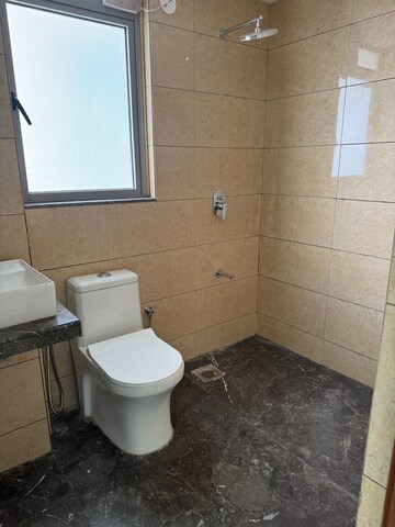 Bathroom in 3 BHK Apartment at Kalpataru Immensa, Kolshet Road – for Rent