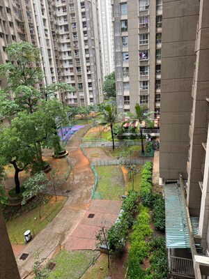 Balcony in 2 BHK Apartment at Lodha Amara, Kolshet Road – for Sale