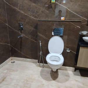 Bathroom in 3 BHK Builder Floor at Sadhna Enclave – for Sale