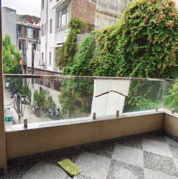 Balcony in 3 BHK Builder Floor at Sadhna Enclave – for Sale