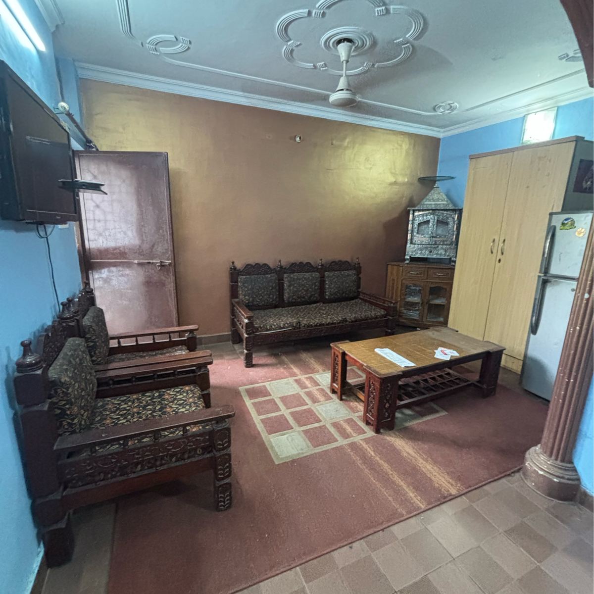 1 BHK + Study Room Builder Floor For Rent in Mein Saket Anupam 