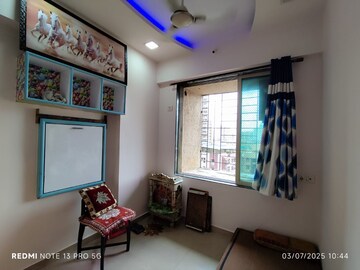 Living Room in 1.5 BHK Apartment at Mahavir Kalpavruksha, Ghodbunder Road – for Rent