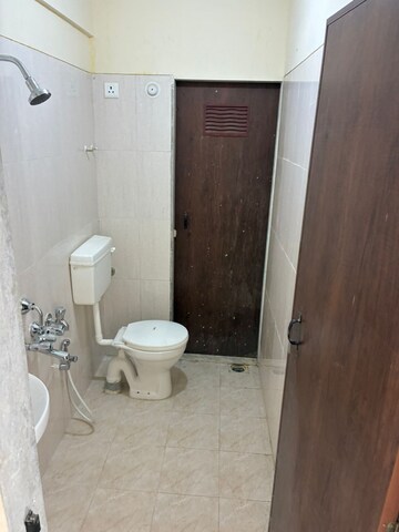 Bathroom in 1 BHK Apartment at Haware Estate, Kasarvadavali – for Rent