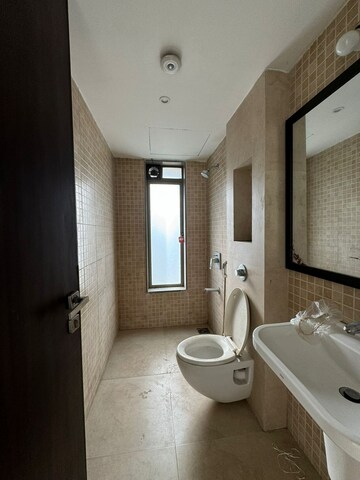Bathroom in 2 BHK Apartment at PuranikCity Building No D1 D2 & H Chs Ltd, Ghodbunder Road – for Rent