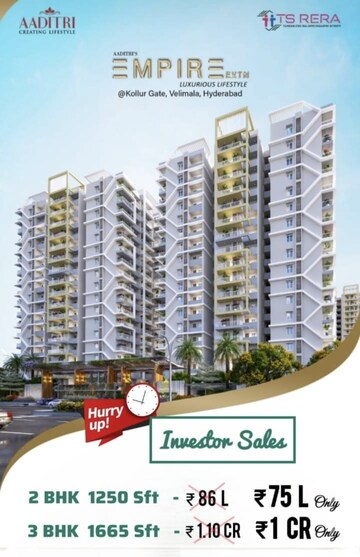 2 BHK Apartment For Sale in Avantika The Espino, Chanda Nagar