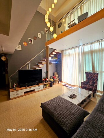 Living Room in 3 BHK Apartment at Mahagun Mezzaria, Sector 78 – for Rent