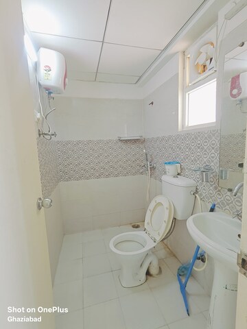 Bathroom in 3 BHK Apartment at Ajnara Grand Heritage, Sector 74 – for Rent