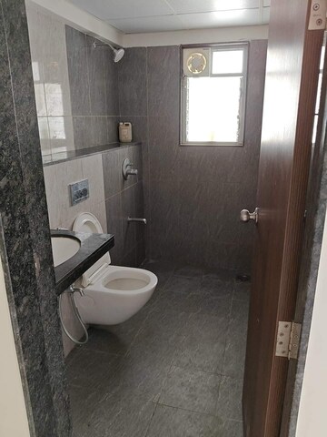 Bathroom in Studio Apartment at Gera World of Joy, Kharadi – for Rent