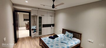 Bedroom in 3.5 BHK Apartment at Panchshil Towers, Kharadi – for Rent