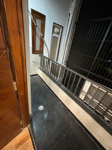 Balcony in 3 BHK Builder Floor at Golden Floors, Sector 50 – for Rent