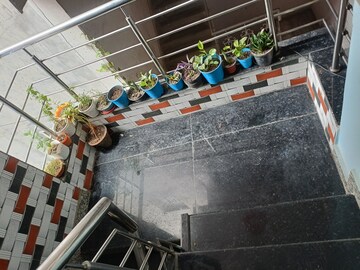 Staircase in 2.5 BHK Builder Floor at Mayur Vihar Phase 1 Extension – for Rent
