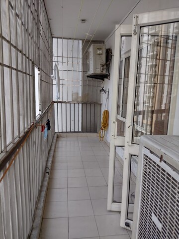 Balcony in 3.5 BHK Apartment at Gaur City 6th Avenue, Sector 4 Greater Noida – for Rent