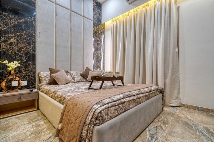 Bedroom, veena-smart-homes 2 Bedroom 586 Sq.Ft. Apartment In Kandivali West Mumbai 8921098