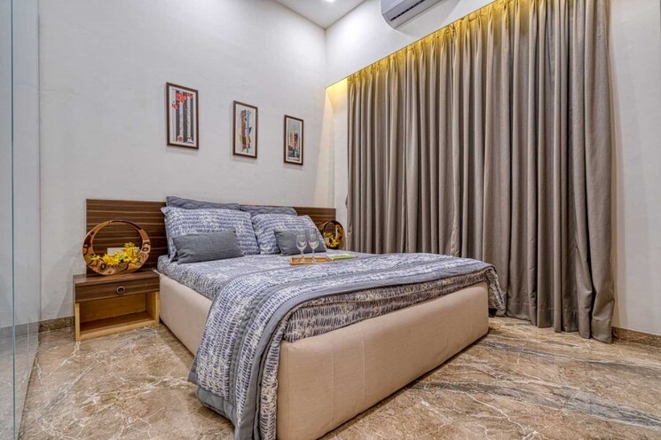 Bedroom, veena-smart-homes 2 Bedroom 586 Sq.Ft. Apartment In Kandivali West Mumbai 8921098