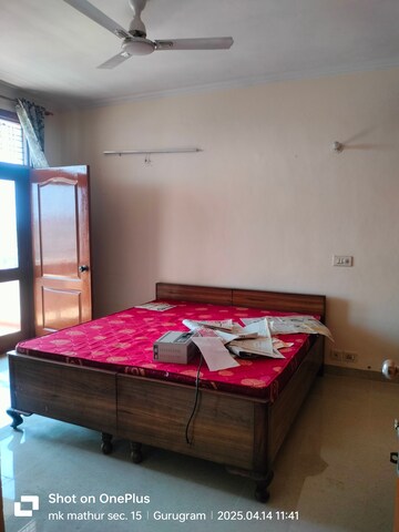 Bedroom in 3 BHK Apartment at Raheja Teachers Apartments, Sector 31 – for Rent