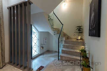 Staircase in 3.5 BHK Builder Floor at Vatika City, Sector 49 – for Rent