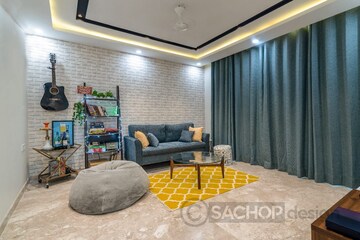 Living Room in 3.5 BHK Builder Floor at Vatika City, Sector 49 – for Rent