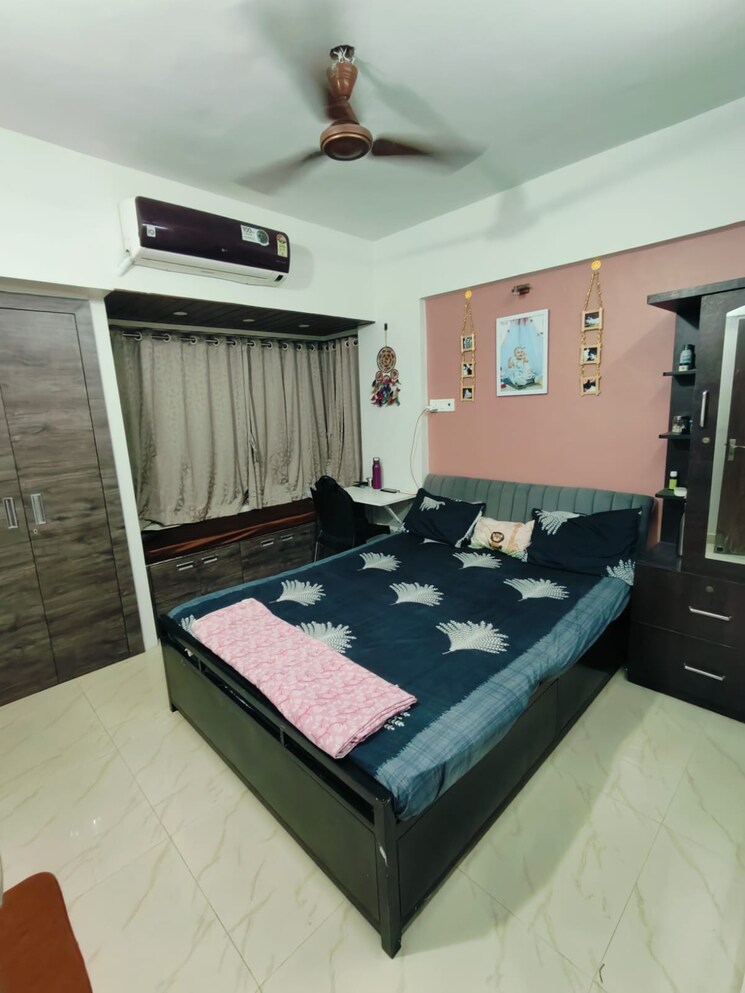 Bedroom, shakuntal-chs 2 Bedroom 1200 Sq.Ft. Apartment In Kopar Khairane Navi Mumbai 8921176