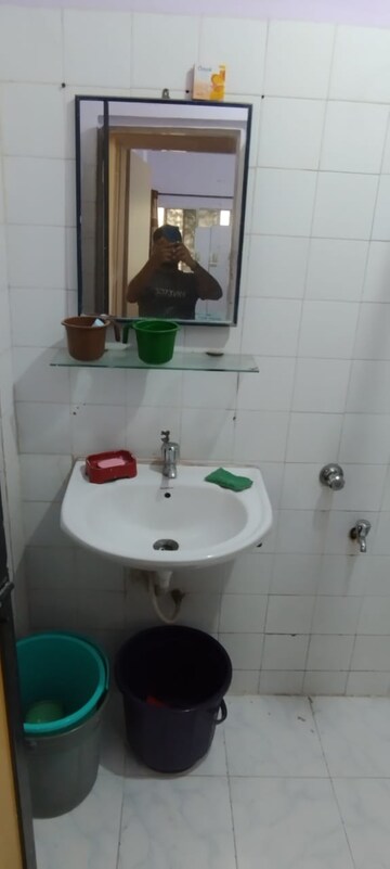 Bathroom in 2 BHK Apartment at Poonam Jewel, Poonam Nagar – for Rent