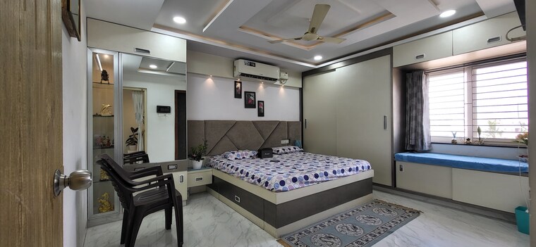 Master Bedroom, madhavadhara 3 Bedroom 1601 Sq.Ft. Apartment In Madhavadhara Vizag 8921178
