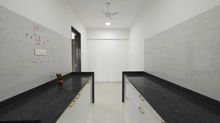 Kitchen, sheth-midori 1 Bedroom 427 Sq.Ft. Apartment In Dahisar East Mumbai 8921189