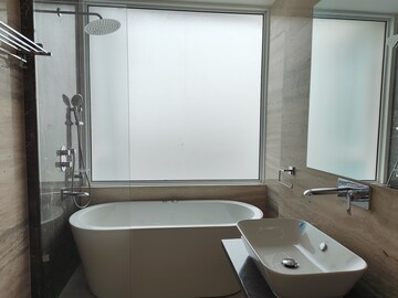 Bathroom in 2.5 BHK Apartment at Marathon Monte South, Byculla West – for Rent