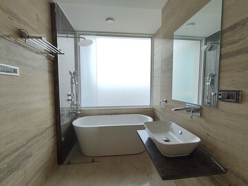 Bathroom in 2.5 BHK Apartment at Marathon Monte South, Byculla West – for Rent