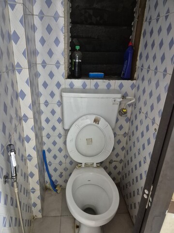 Bathroom in 1 BHK Apartment at Mahape – for Rent
