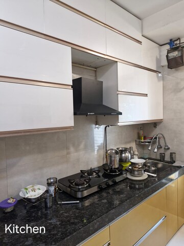 Kitchen in 2 BHK Apartment at Mahadev Heights, Malad West – for Rent