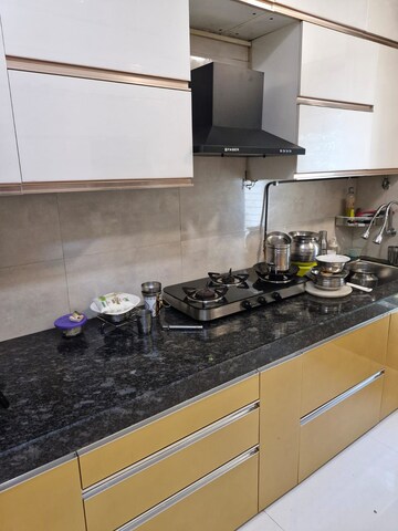 Kitchen in 2 BHK Apartment at Mahadev Heights, Malad West – for Rent
