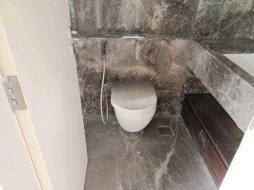 Bathroom in 4 BHK Apartment at Lodha Trump Tower, Worli – for Rent
