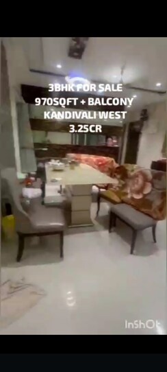 3 BHK Apartment For Sale in Mahavir Nagar CHS Kandivali West