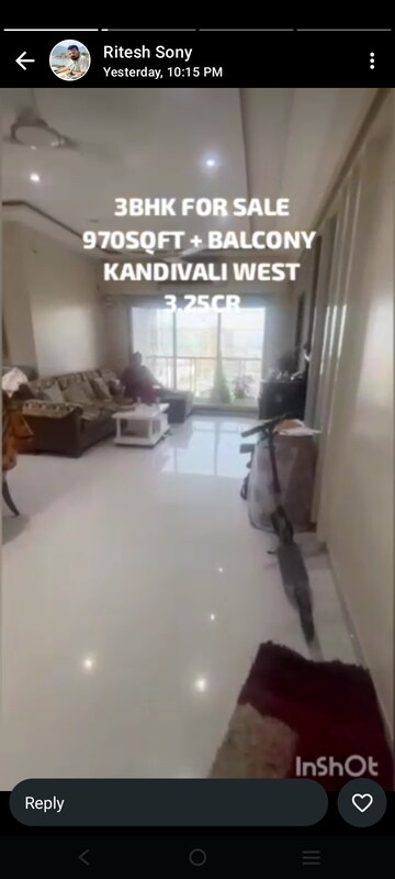 1 BHK Apartment For Sale in NHP Mahavir Nagar Anshul Plaza, Kandivali West