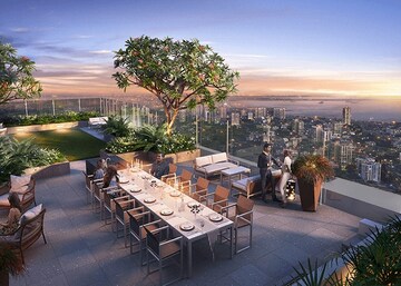 Gym in 4 BHK Apartment at Kalpataru Avana, Parel – for Rent