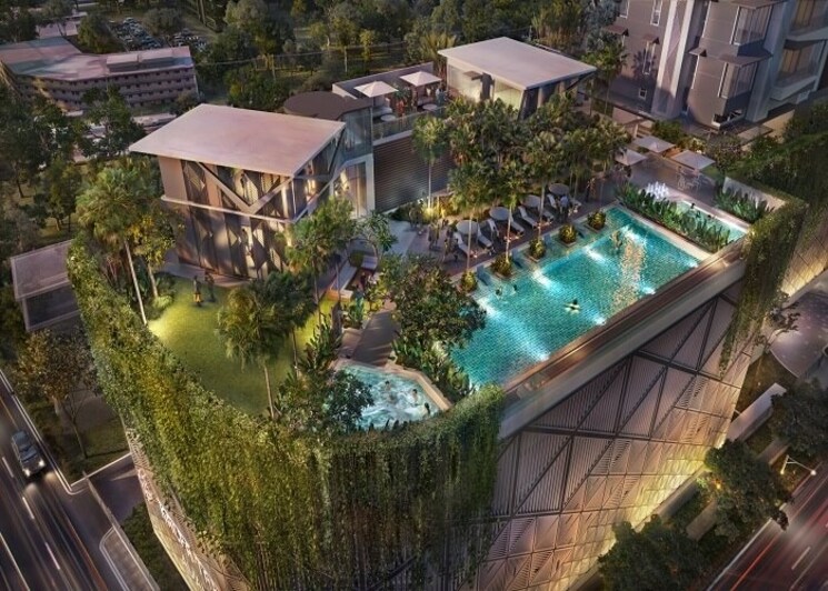 Garden, kalpataru-avana 4 Bedroom 2455 Sq.Ft. Apartment In Parel Mumbai 8921229