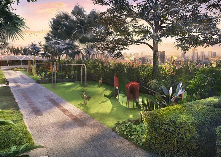 Garden, kalpataru-avana 4 Bedroom 2455 Sq.Ft. Apartment In Parel Mumbai 8921229