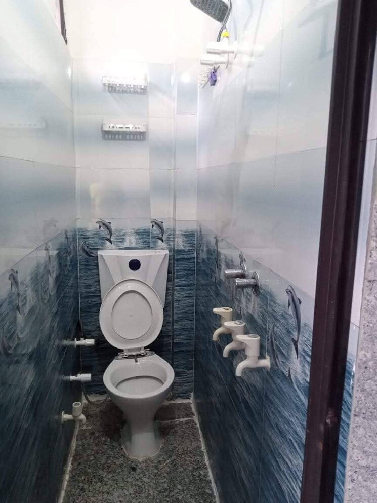 Bathroom, rwa-neelkanth-apartment-ii 1 Bedroom 250 Sq.Ft. Builder Floor In Burari Delhi 8921243