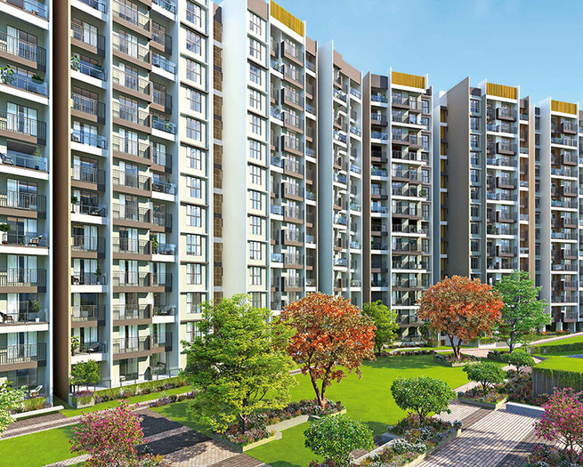 2 BHK Apartment For Sale in L And T Seawoods Residences