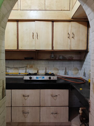 Kitchen in 1.5 BHK Independent House at DDA Flats Jasola, Jasola – for Rent