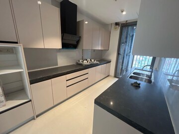 Kitchen in 4 BHK Apartment at Rustomjee Crown, Prabhadevi – for Rent