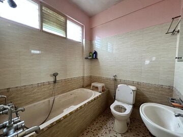 Bathroom in 2 BHK Builder Floor at Kodihalli – for Rent