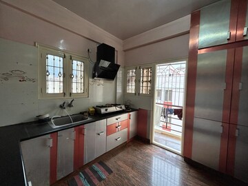 Kitchen in 2 BHK Builder Floor at Kodihalli – for Rent
