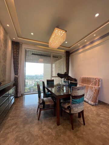 Living Room in 4 BHK Apartment at Avighna One Avighna Park, Lower Parel – for Rent