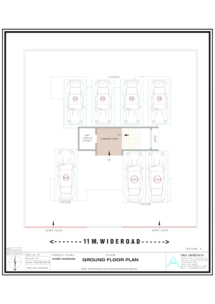 Floor Plan, kharghar 1 Bedroom 675 Sq.Ft. Apartment In Kharghar Navi Mumbai 8921276