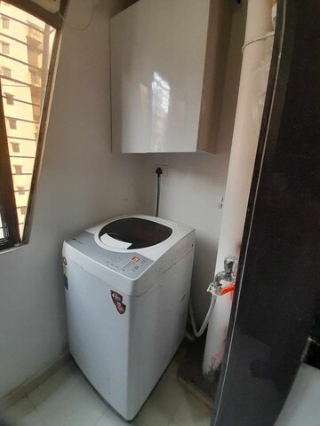Bathroom in 1 BHK Apartment at Lodha Elite, Dombivli East – for Rent