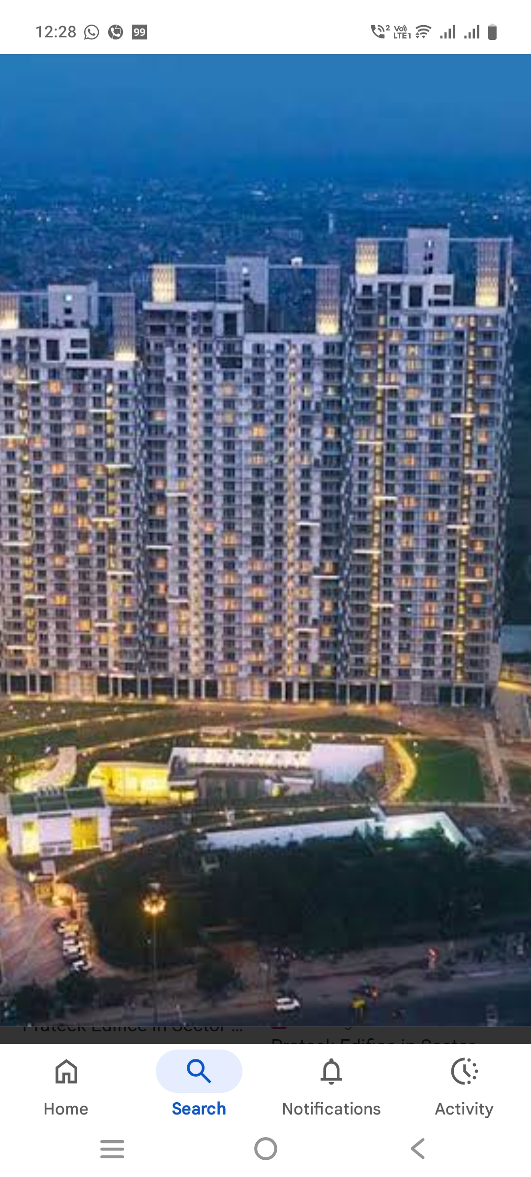 5 BHK + Pooja Room,Servant Room,Study Room,Extra Room Apartment For Sale in Prateek Edifice