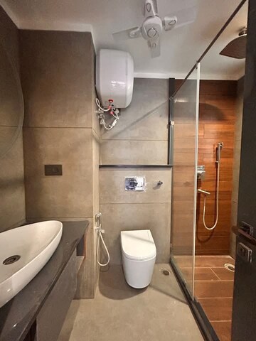 Bathroom in 3 BHK Apartment at Igi Airport Area – for Sale