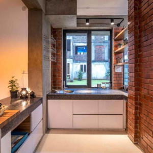 Kitchen in 1 BHK Apartment at Arete India Our Homes 3, Laxmi Mod Colony – for Sale