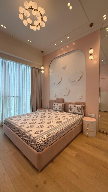Bedroom in 4 BHK Apartment at Rustomjee Crown, Prabhadevi – for Rent