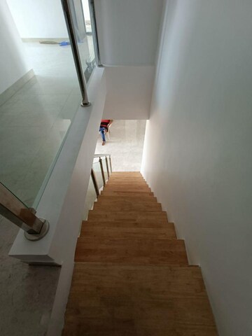 Staircase in 3 BHK Apartment at Harmony Horizons, Ghodbunder Road – for Rent